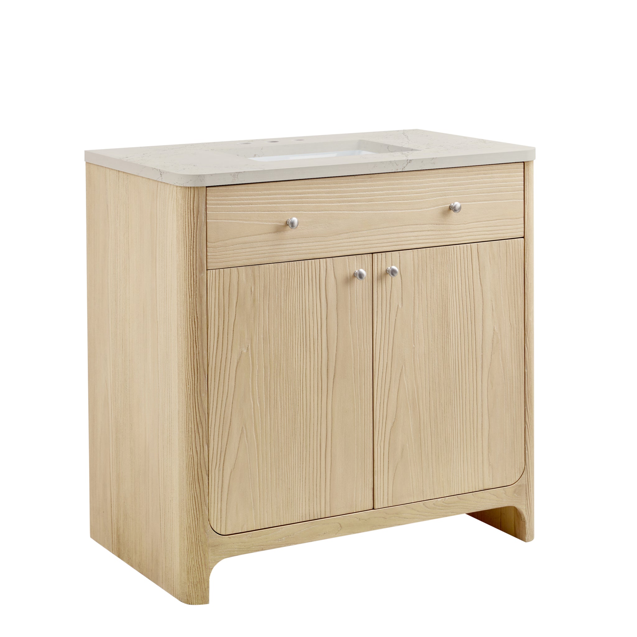 James Martin Gracyn 36" Single Bathroom Vanity, Coastal Driftwood, view 32