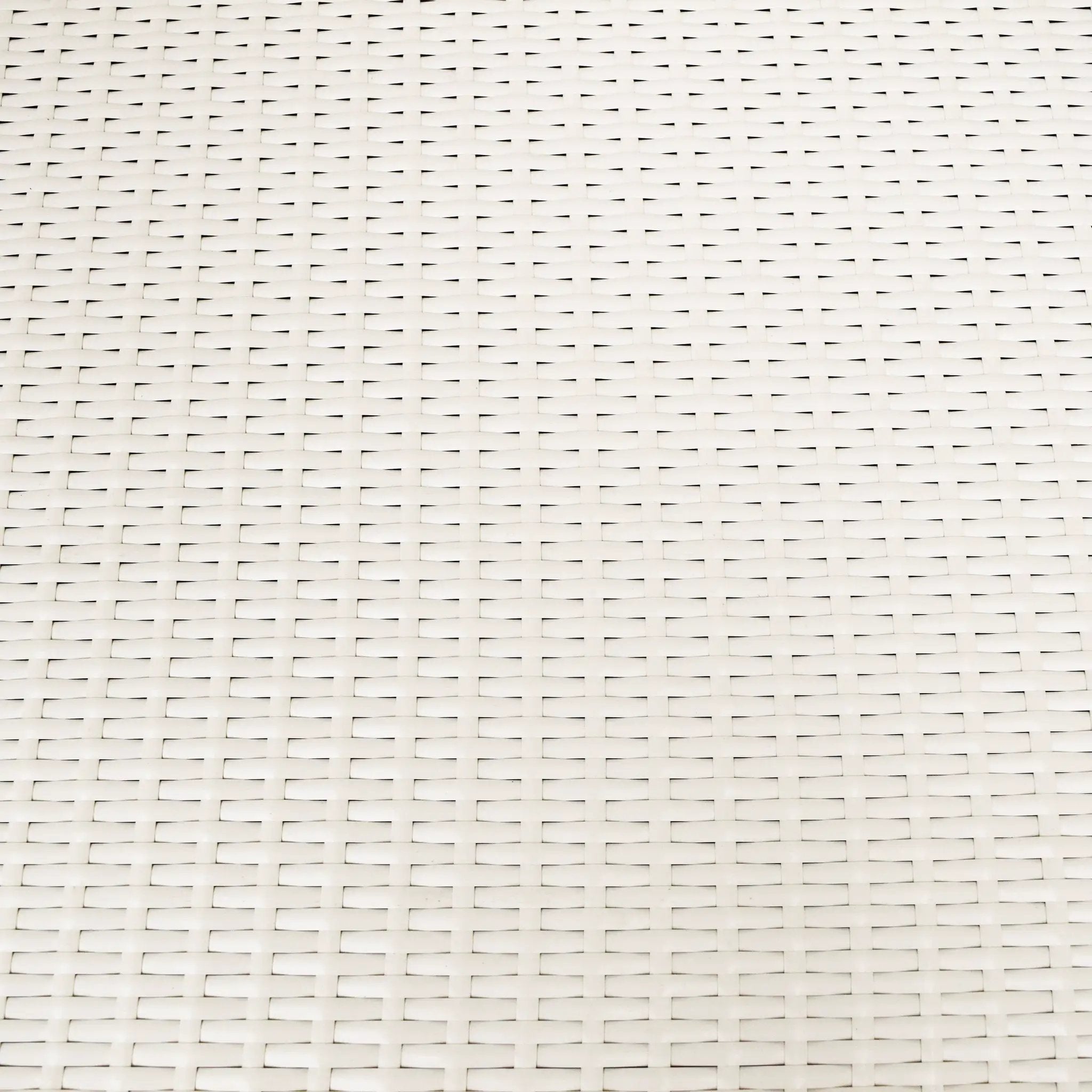 White Wicker Patio Deck Box with 113 Gallon Storage and Metal Frame by Sharicks