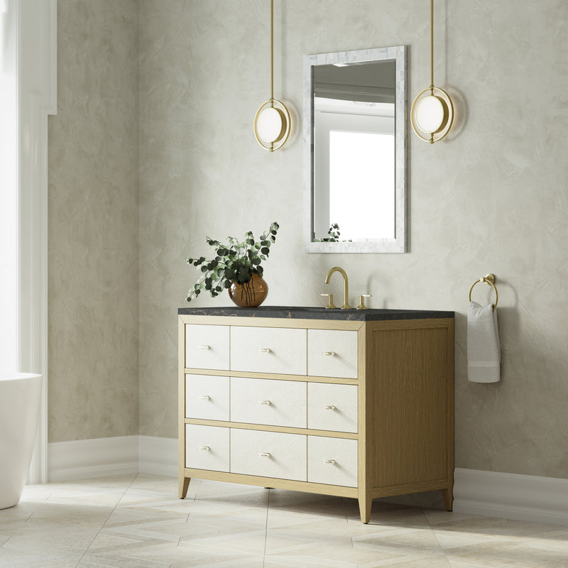 James Martin Celeste 48" Single Bathroom Vanity, Sunwashed Oak, view 8