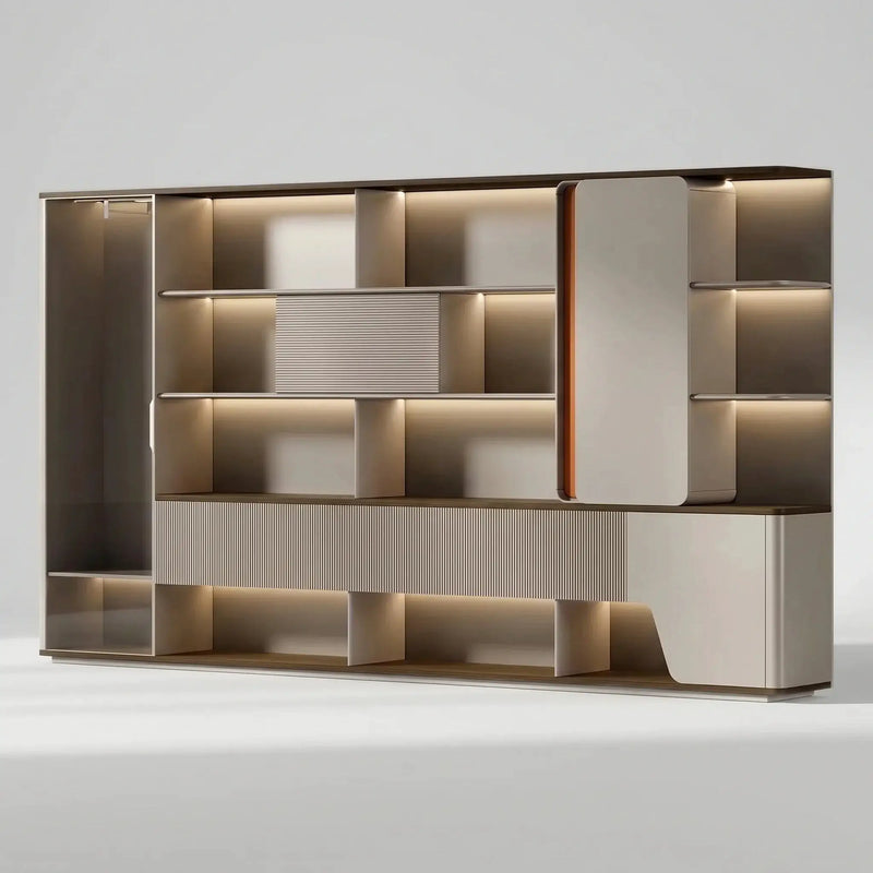 Harbord · Modern Office Shelves w/ Lighting, Storage by Arc Grove