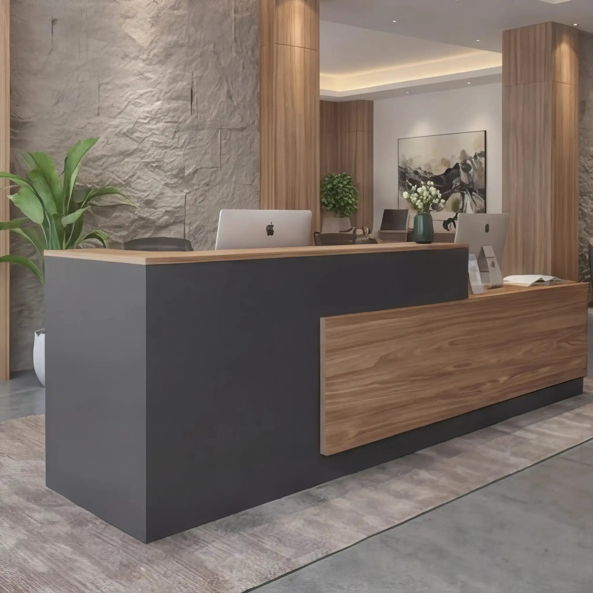 Ryvion · Front Lobby Desk by Arc Grove