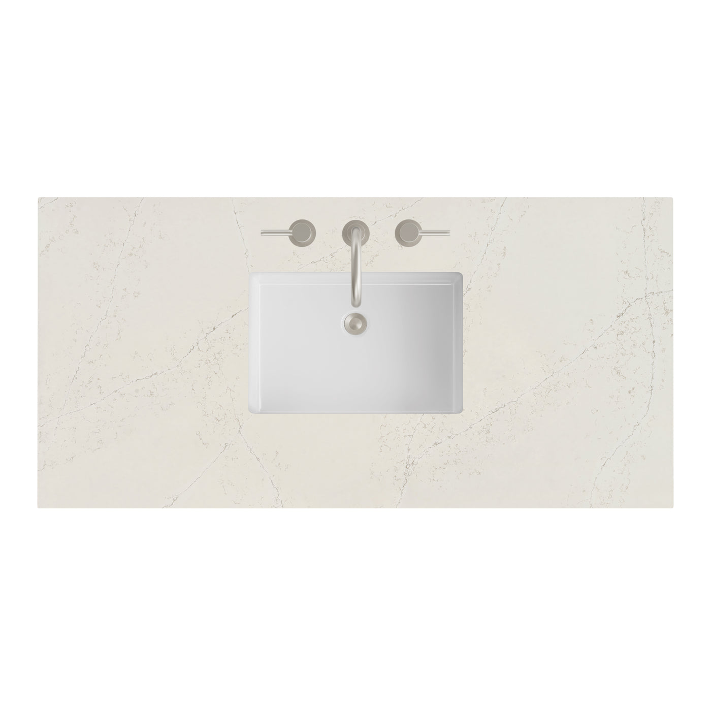 James Martin 48" Single Vanity Top with Siberian (Silestone) countertop