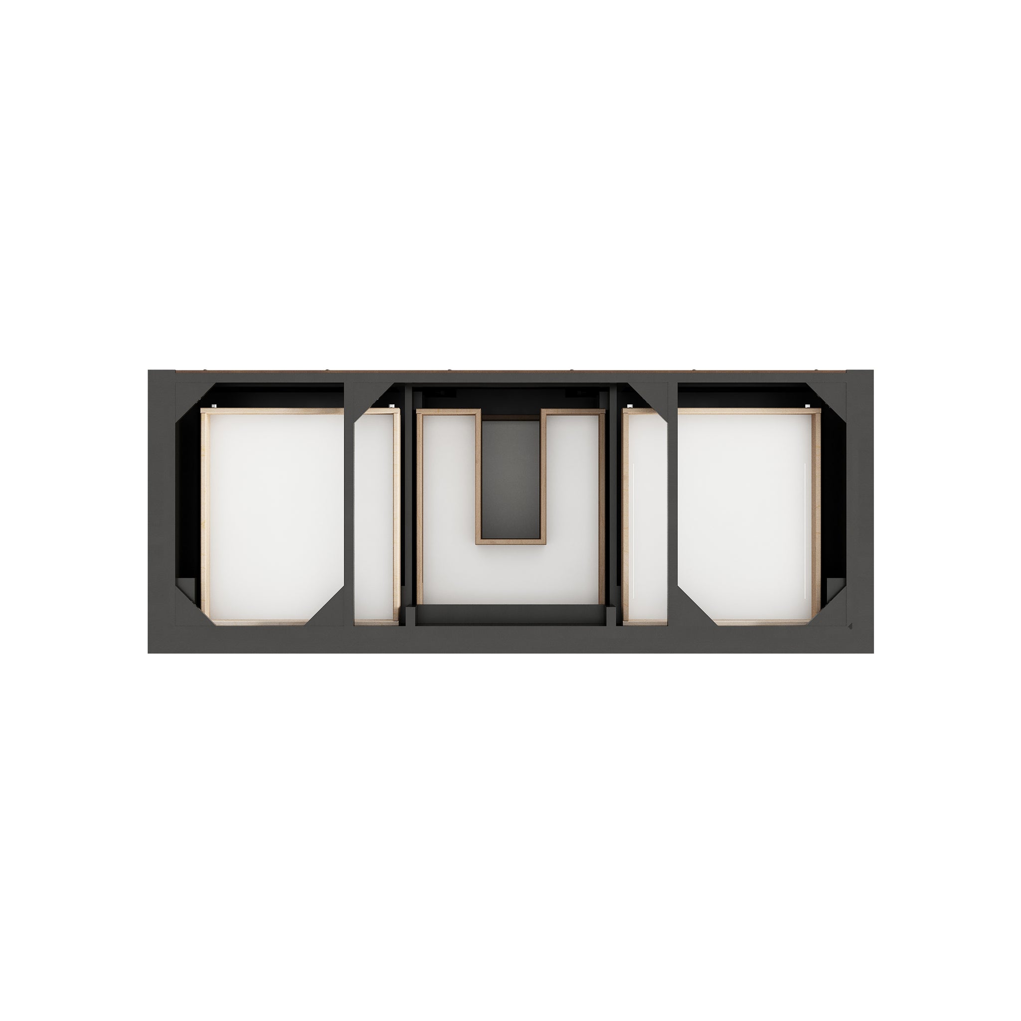 James Martin Brookfield 60" Single Bathroom Vanity, Black Onyx, view 15