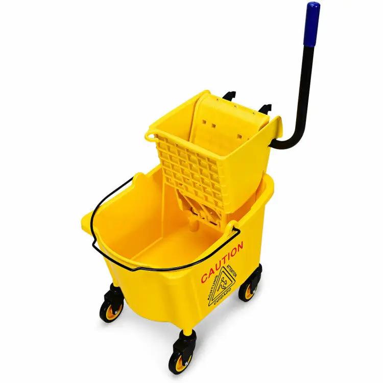 Press Wringer Commercial Mop Bucket by DirectDeals