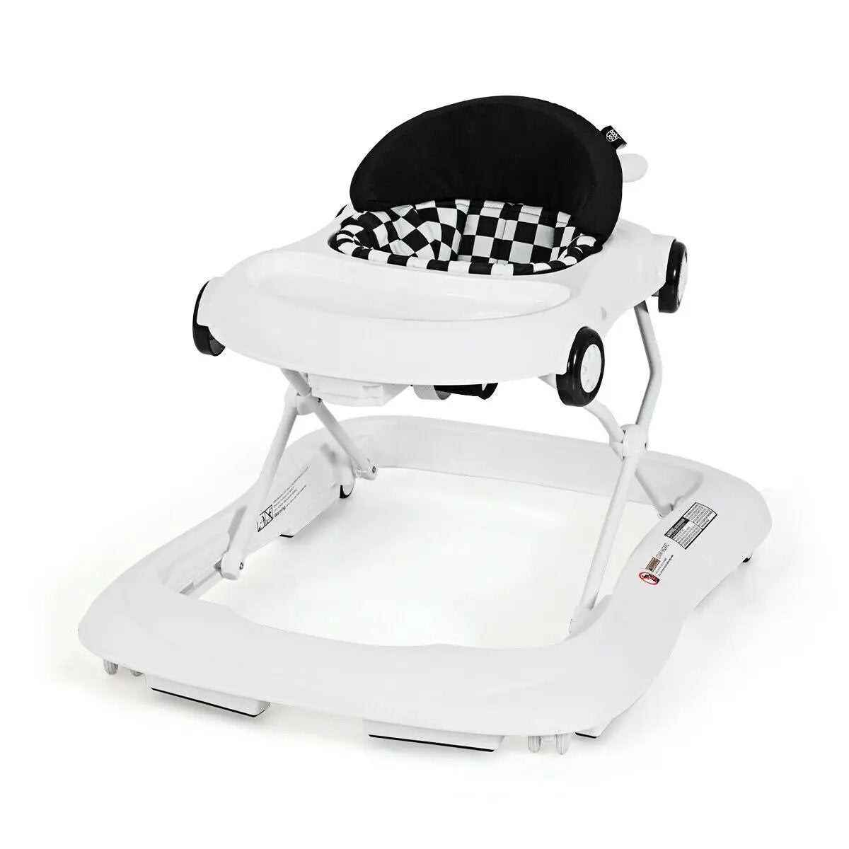 2-in-1 Foldable Baby Walker with Music Player and Lights by DirectDeals