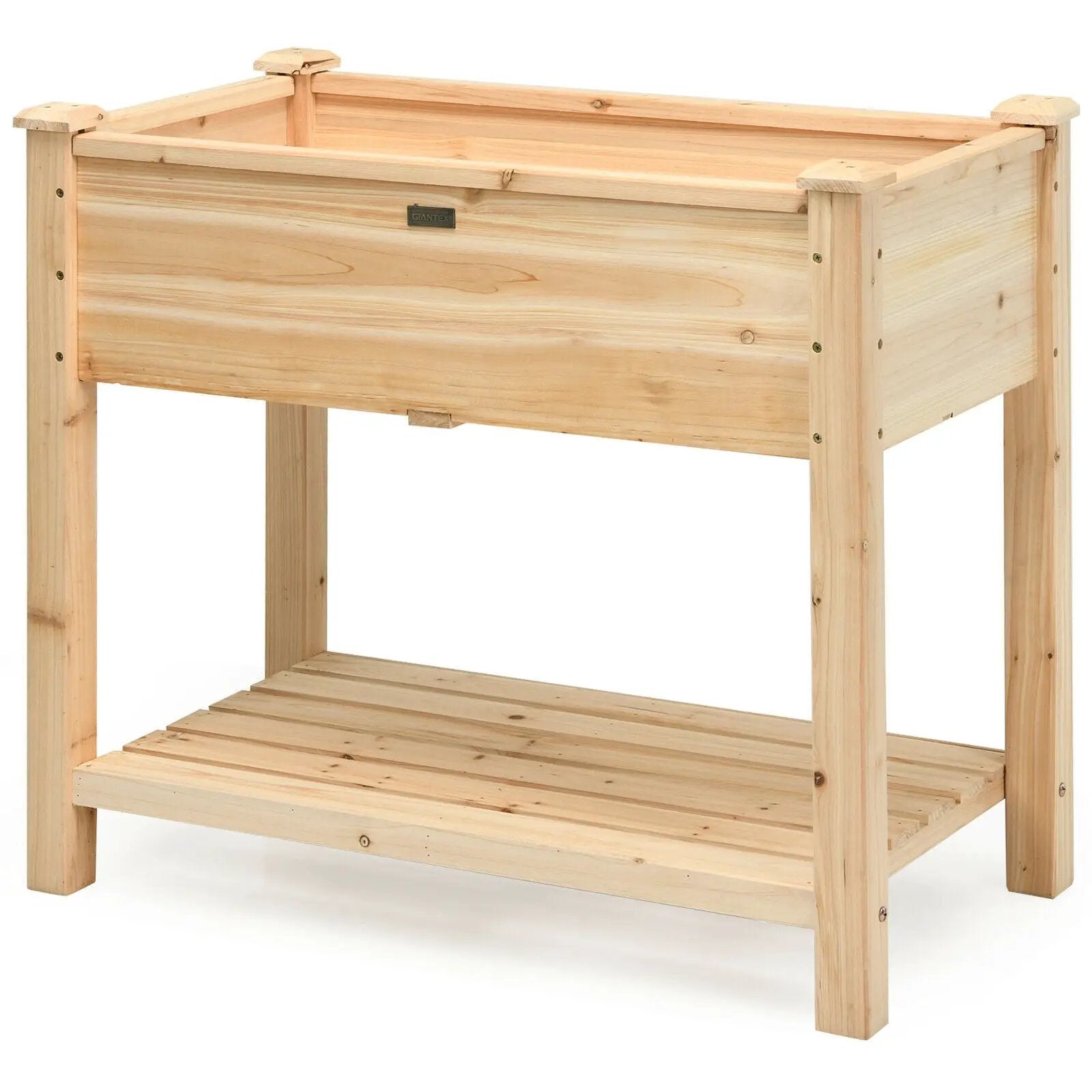 Raised Garden Elevated Wood Planter Box Stand by DirectDeals