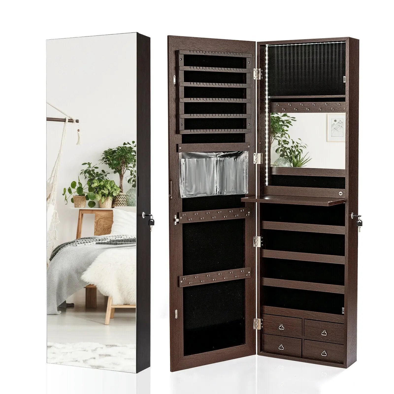 Multipurpose Storage Cabinet with 4 Drawers by DirectDeals
