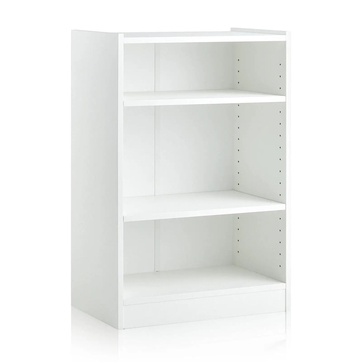 3-Tier Bookcase Open Display Rack Cabinet with Adjustable Shelves, photo 10 of 10