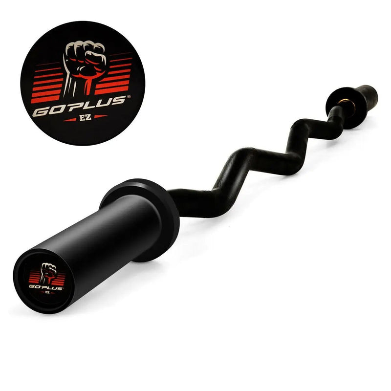 48 Inch Phosphate Steel Fitness Equipment Bar by DirectDeals