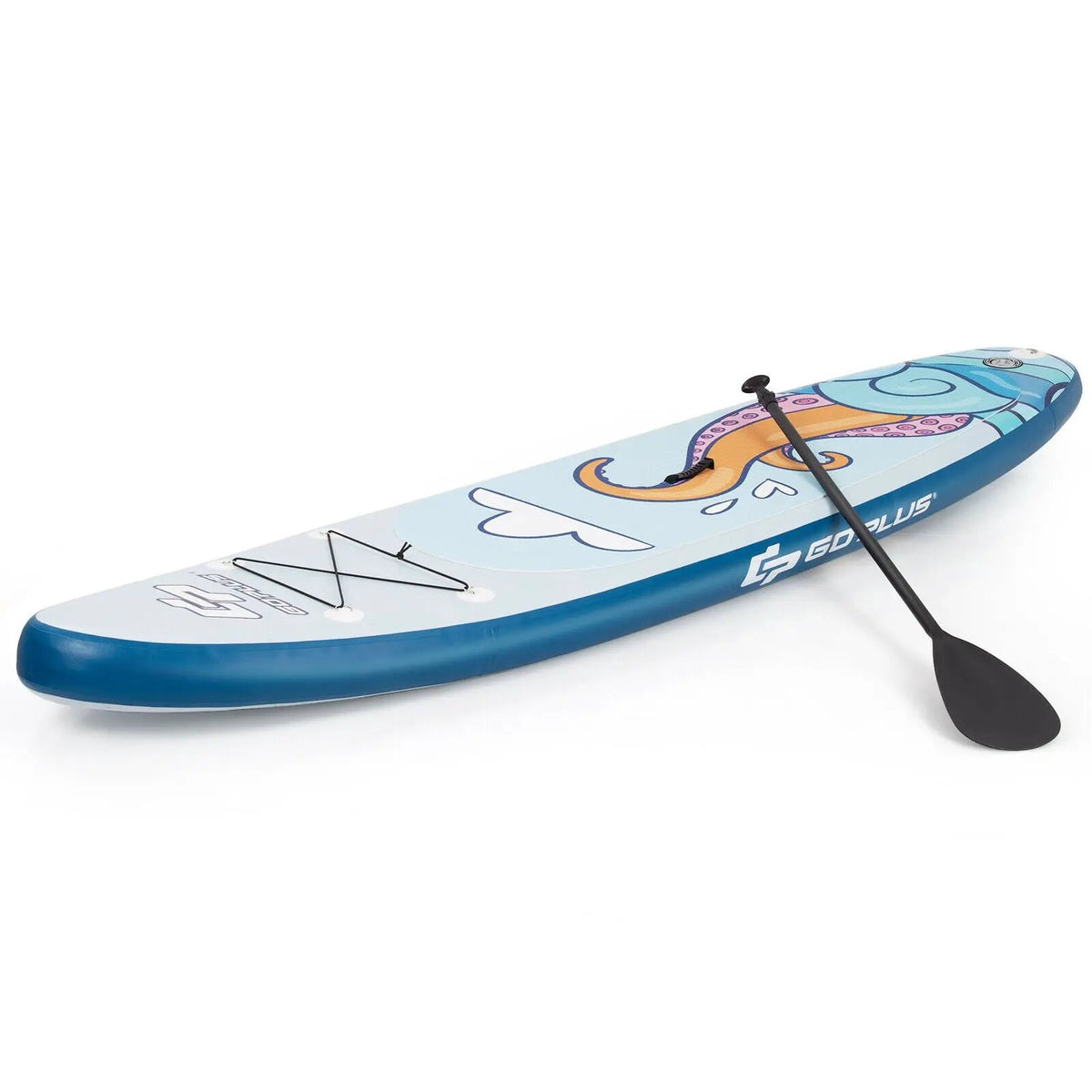 11 ft Inflatable Stand Up Paddle Board Surfboard with Aluminum Paddle Pump, photo 14 of 16
