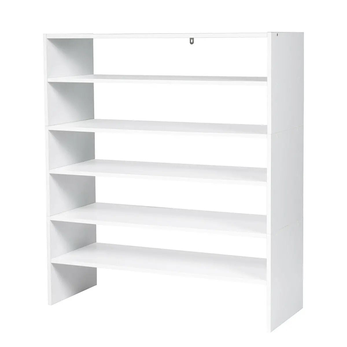 3 Pieces 31-Inch Stackable Multi-Shape Shoe Rack by DirectDeals
