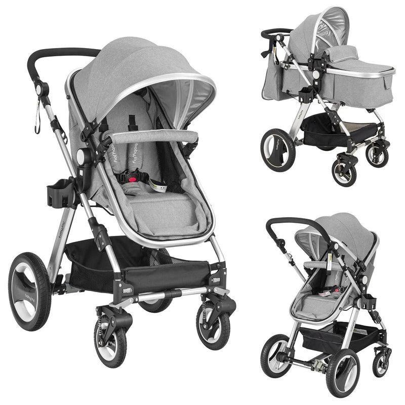 Folding Aluminum Baby Stroller Baby Jogger with Diaper Bag by DirectDeals