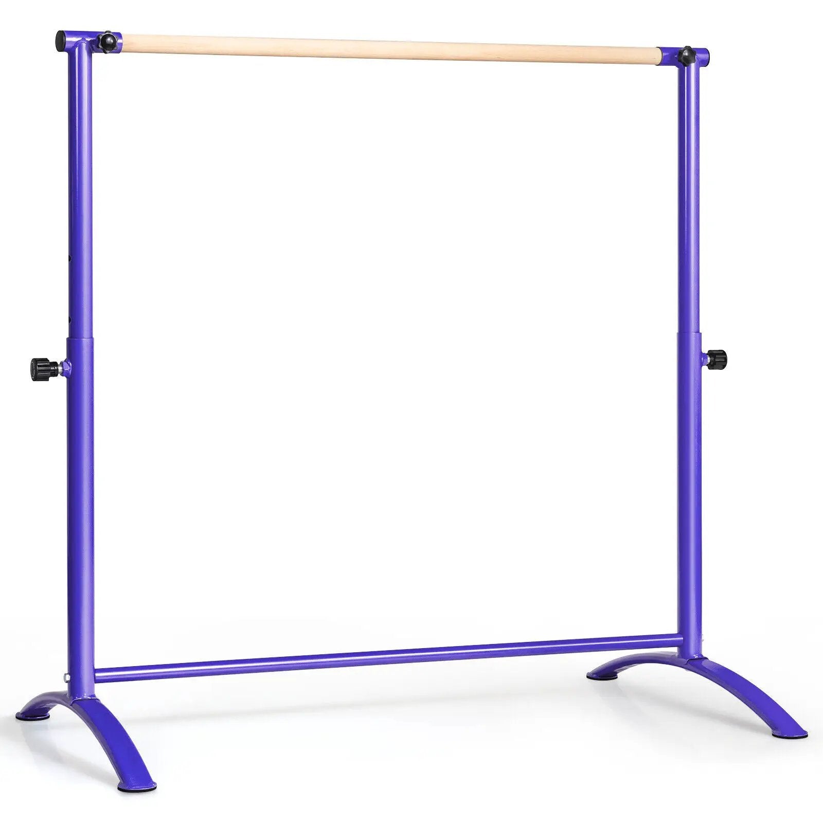 51 Inch Ballet Barre Bar with 4-Position Adjustable Height by DirectDeals