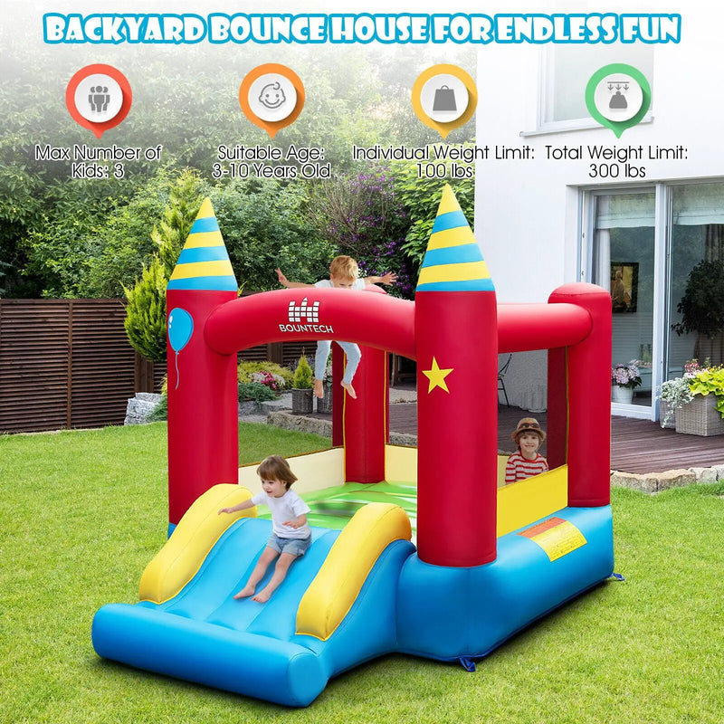 Kids Inflatable Bounce Castle Excluded Blower by DirectDeals