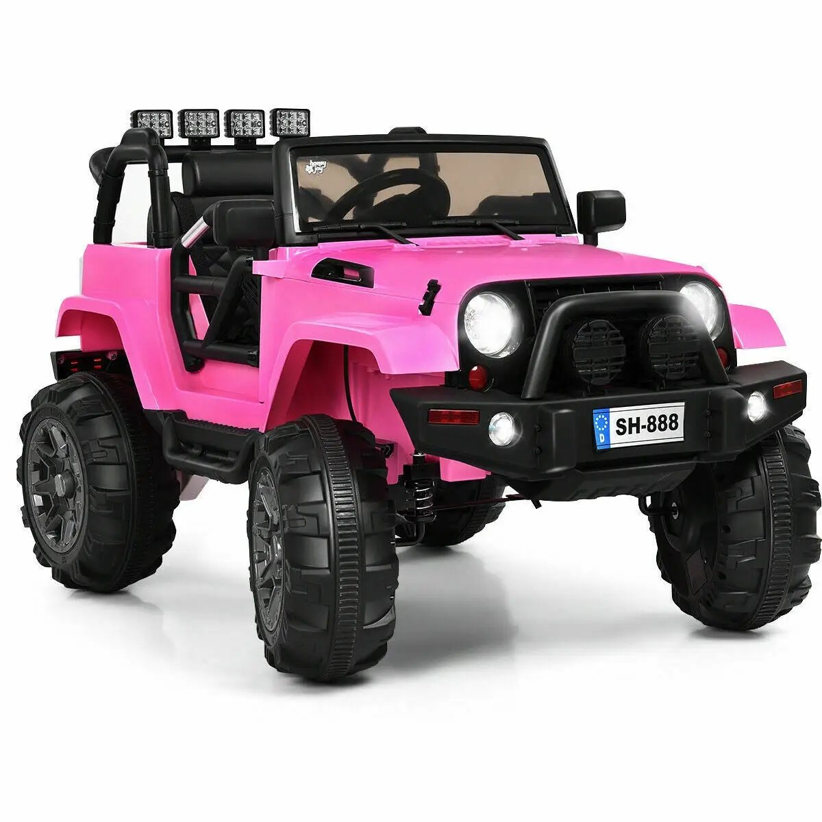 12V Kids Remote Control Riding Truck Car with LED Lights, photo 9 of 11