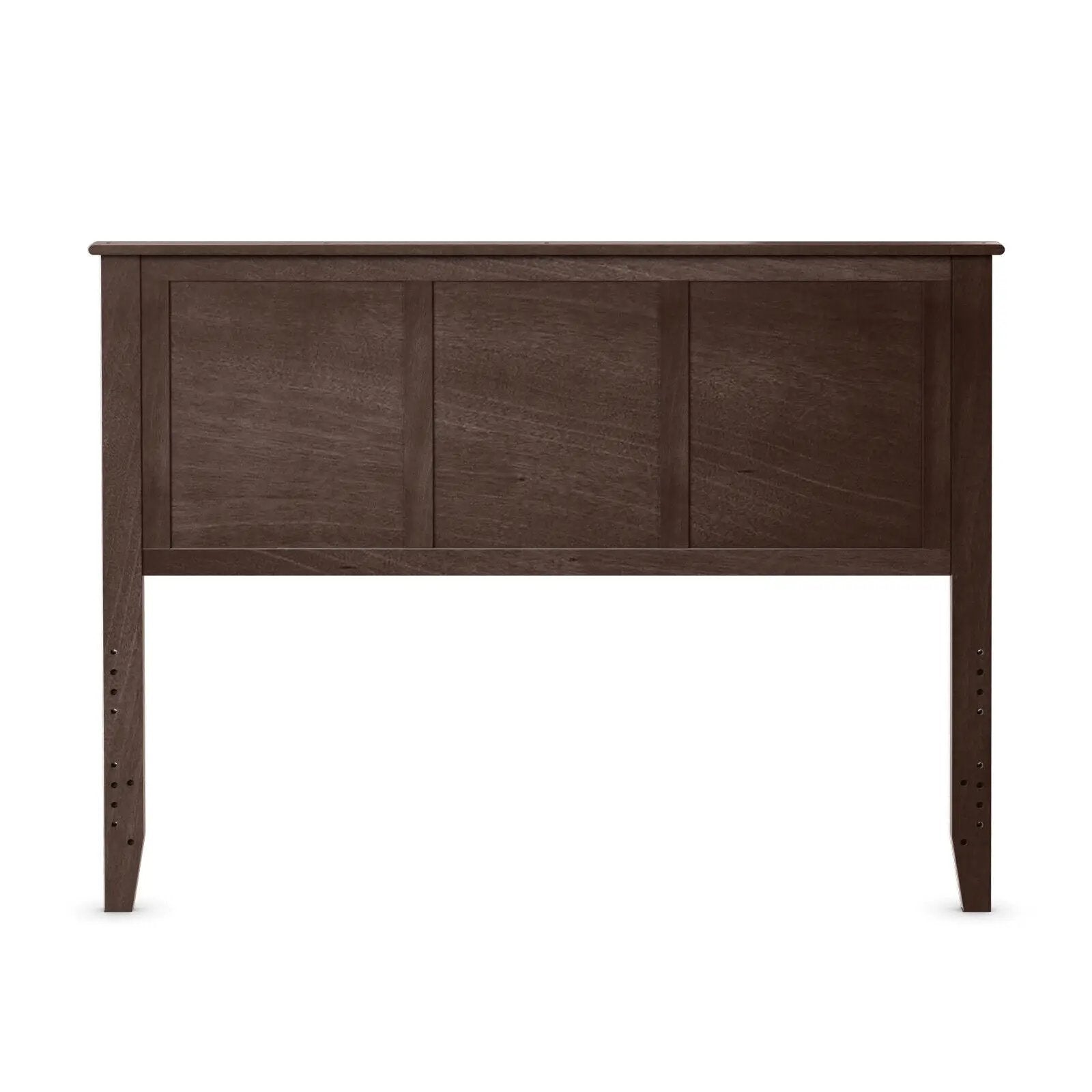 Full Wood Headboard Flat Panel with Pre-drilled Holes and Height Adjustment by DirectDeals