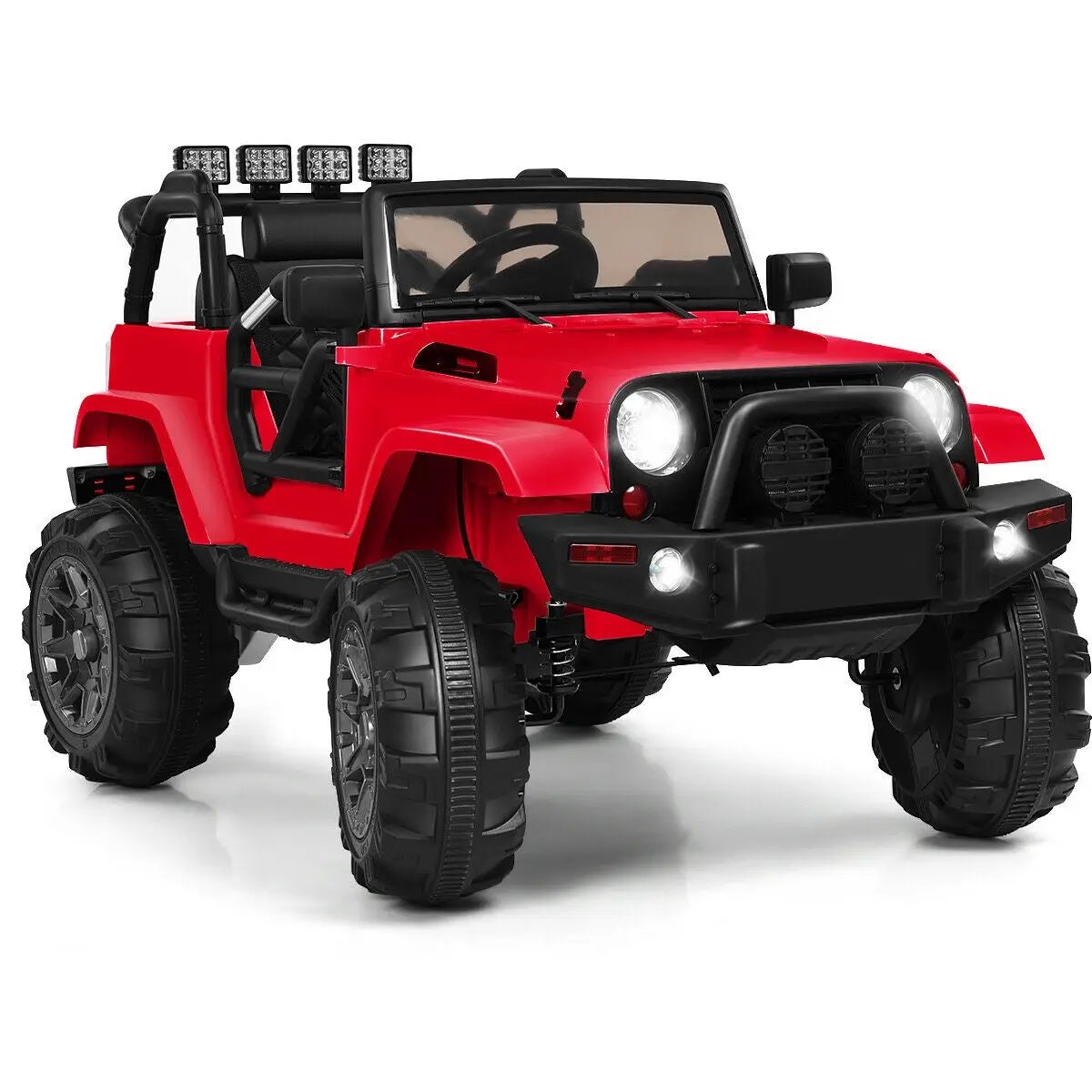12V Kids Remote Control Riding Truck Car with LED Lights, photo 10 of 11