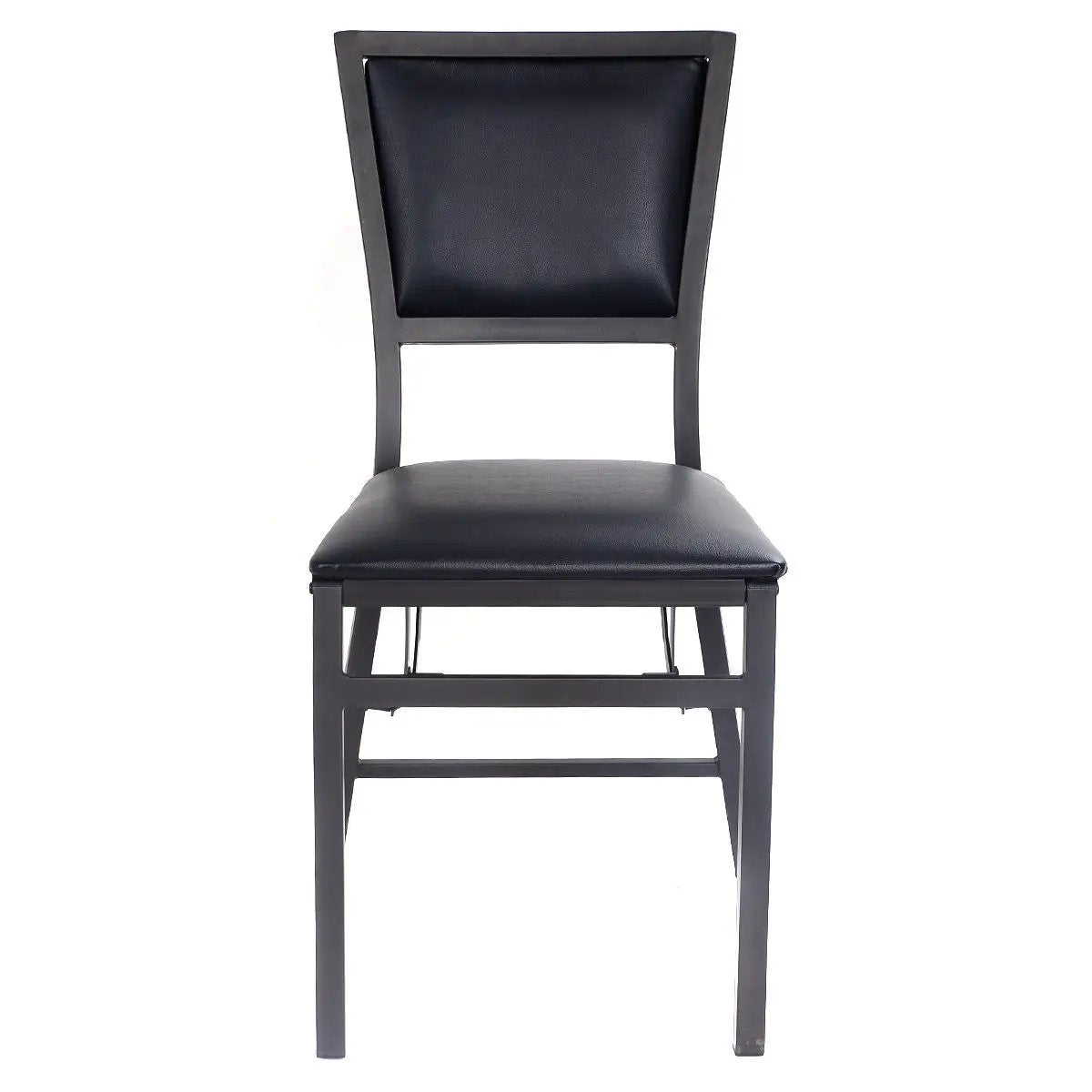 Set of 2 Metal Folding Dining Chair with Space Saving Design by DirectDeals
