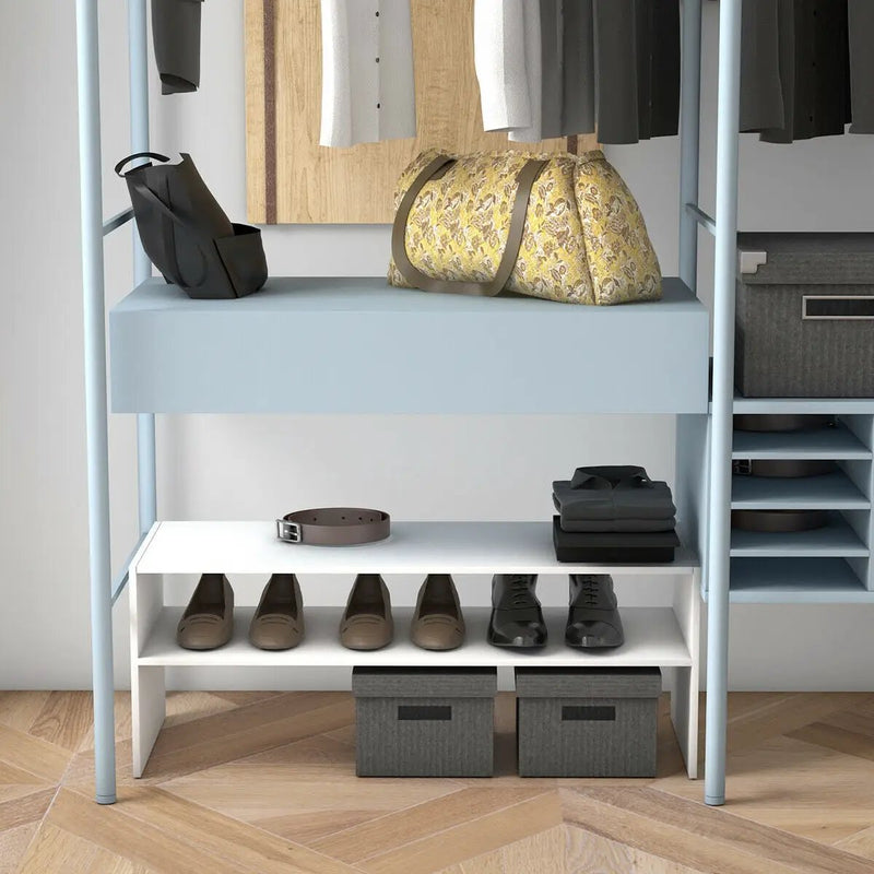 3 Pieces 31-Inch Stackable Multi-Shape Shoe Rack by DirectDeals