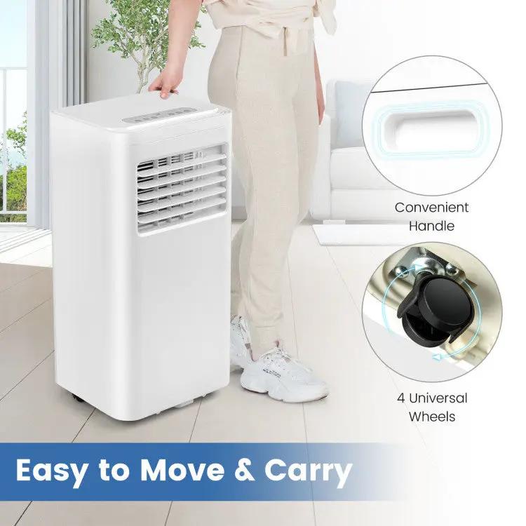 5000 BTU(SACC) Portable Air Conditioner Cools 250 Sq.Ft by DirectDeals