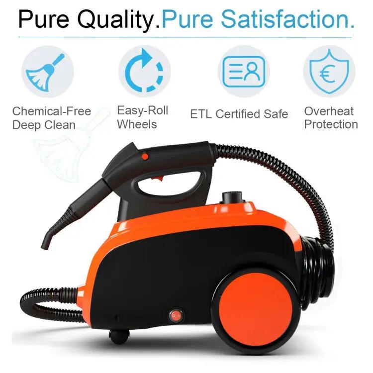 Heavy Duty Multipurpose Steam Cleaner with 18 Accessories by DirectDeals