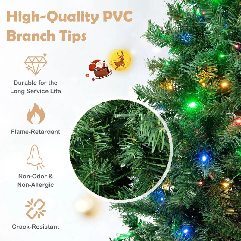 6 Feet Christmas Tree Pre-Lit 3-Minute Quick Shape by DirectDeals