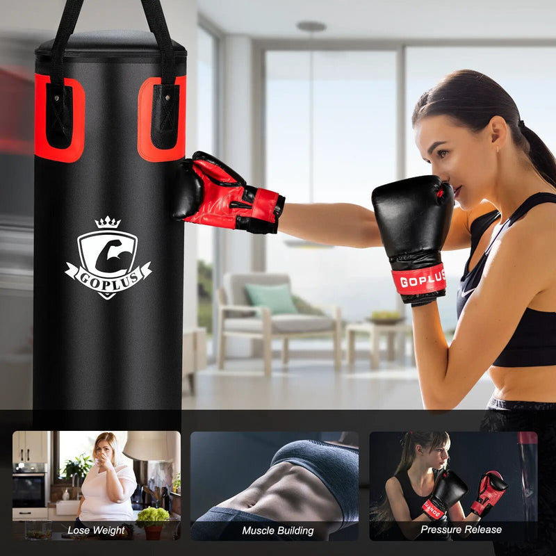 Filled Punching Bag Set by DirectDeals