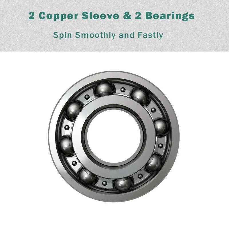 7 Feet Workout Olympic Multifunctional Weight Barbell with Copper Sleeve and Bearing Connection by DirectDeals