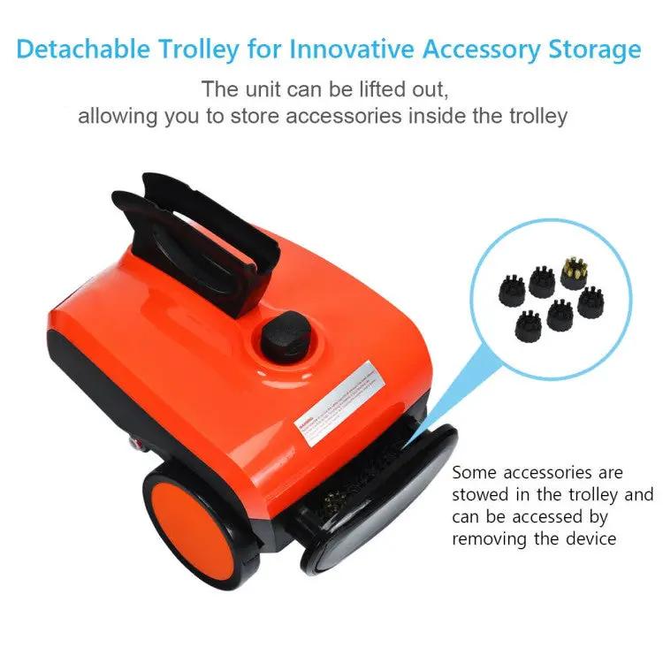 Heavy Duty Multipurpose Steam Cleaner with 18 Accessories by DirectDeals
