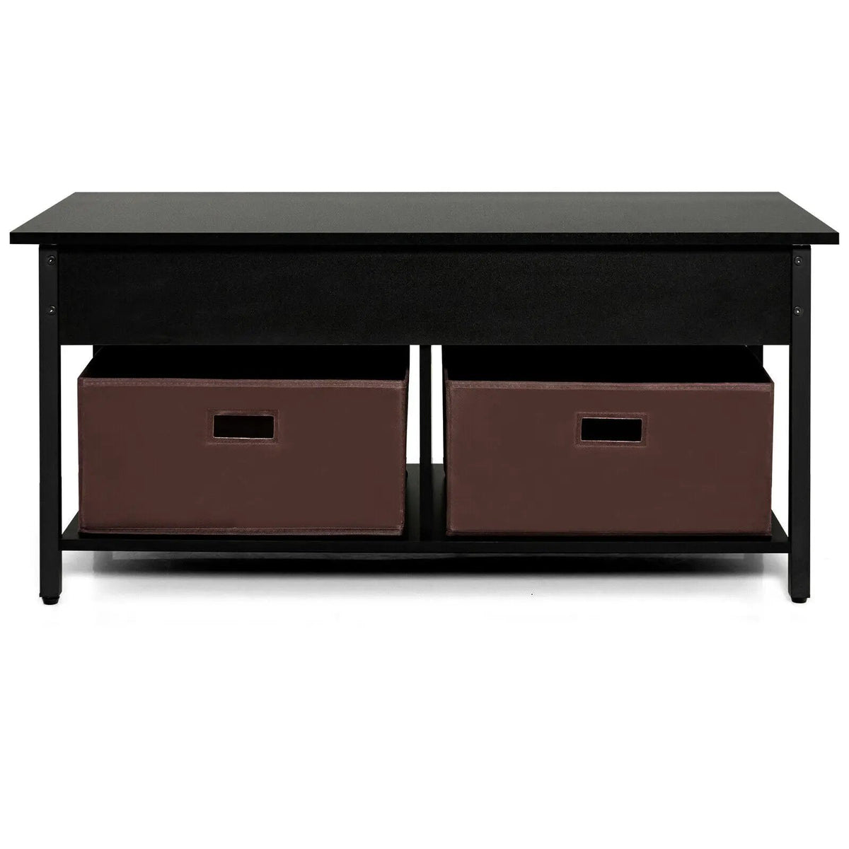 Lift Top Coffee Table Central Table with Drawers and Hidden Compartment for Living Room, photo 19 of 24