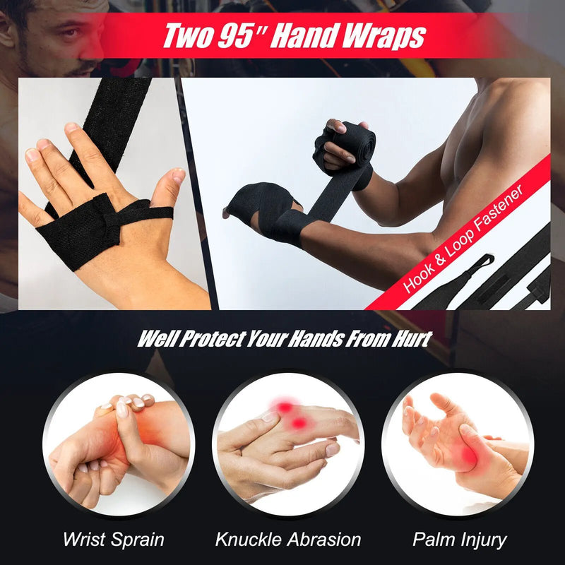 Filled Punching Bag Set by DirectDeals