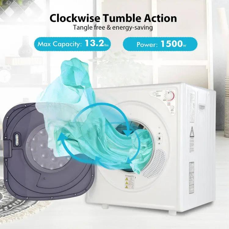1500W Touch-Control Compact Dryer by DirectDeals