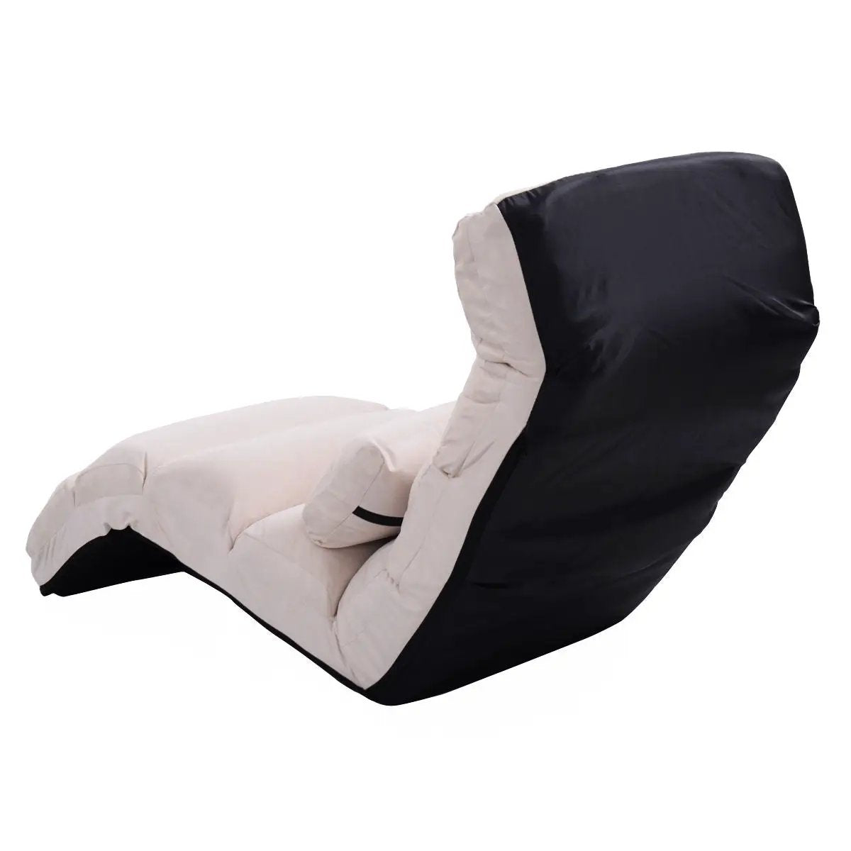 Folding Lazy Sofa Chair Stylish Sofa Couch Beds Lounge Chair W/Pillow by DirectDeals