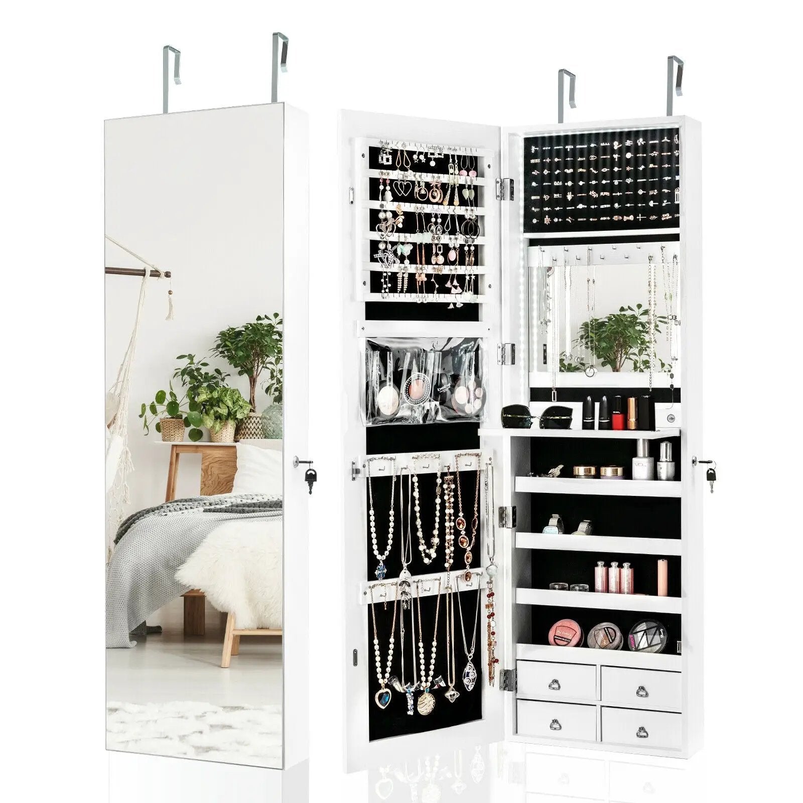 Multipurpose Storage Cabinet with 4 Drawers by DirectDeals