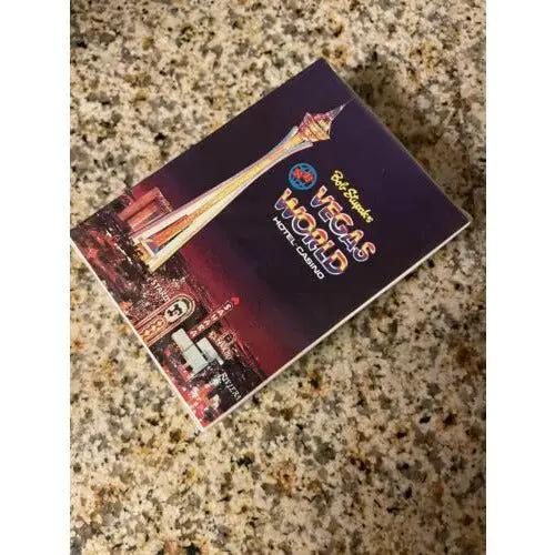 Vintage Bob Stupak’s Vegas World Hotel Casino Playing Cards Deck Sealed NEW by Selzalot