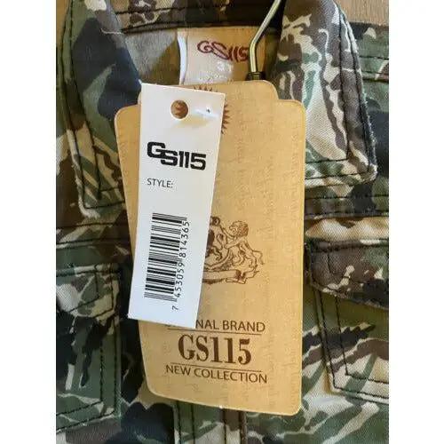 ORIGINAL BRAND GS115 NEW COLLECTION TODDLERS SLEEVELESS CAMO JACKET SIZE 3T by Selzalot