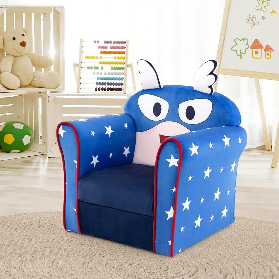 Original Kids Sofa with Armrest and Thick Cushion by DirectDeals