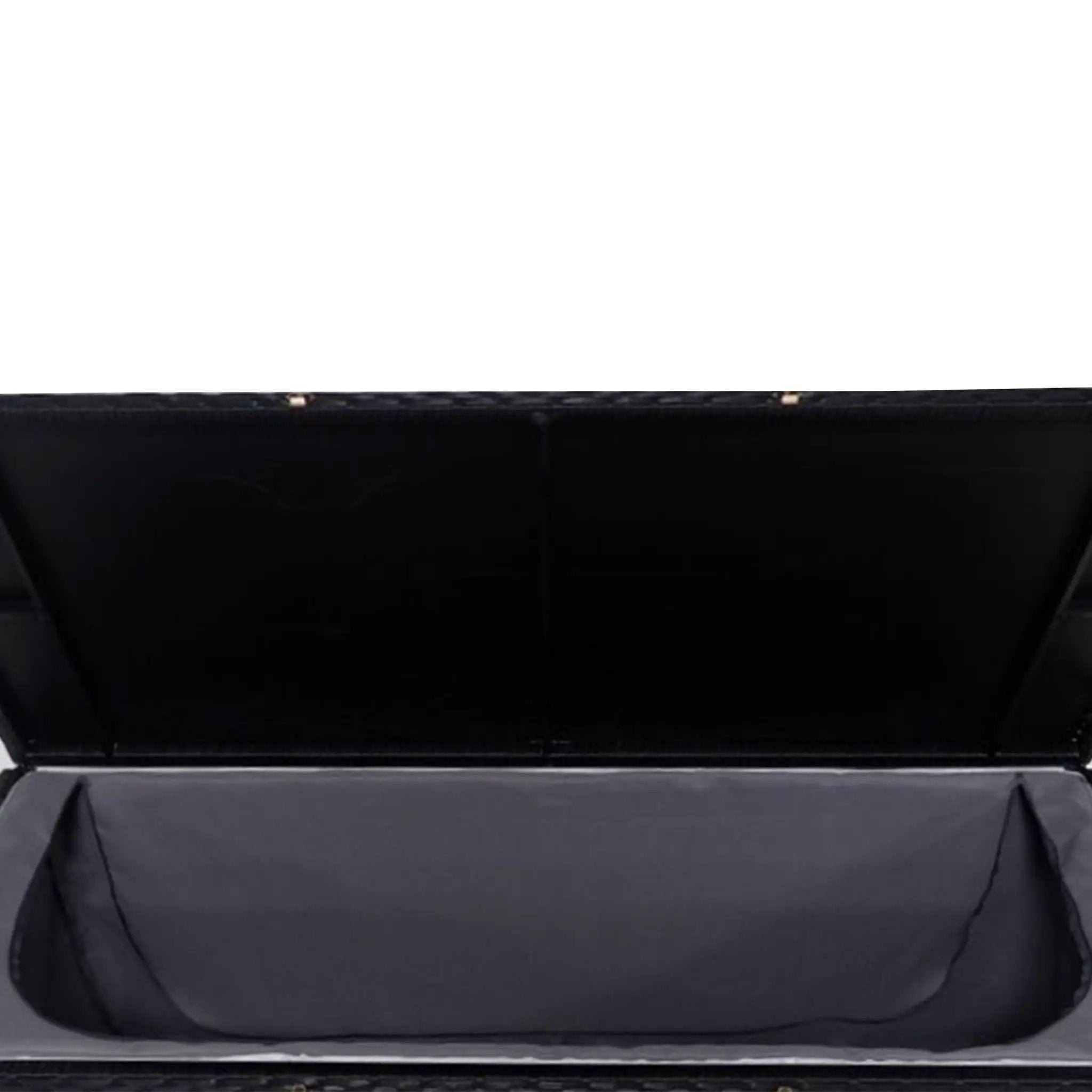 Black Wicker Patio Deck Box with 113 Gallon Storage and Metal Frame by Sharicks