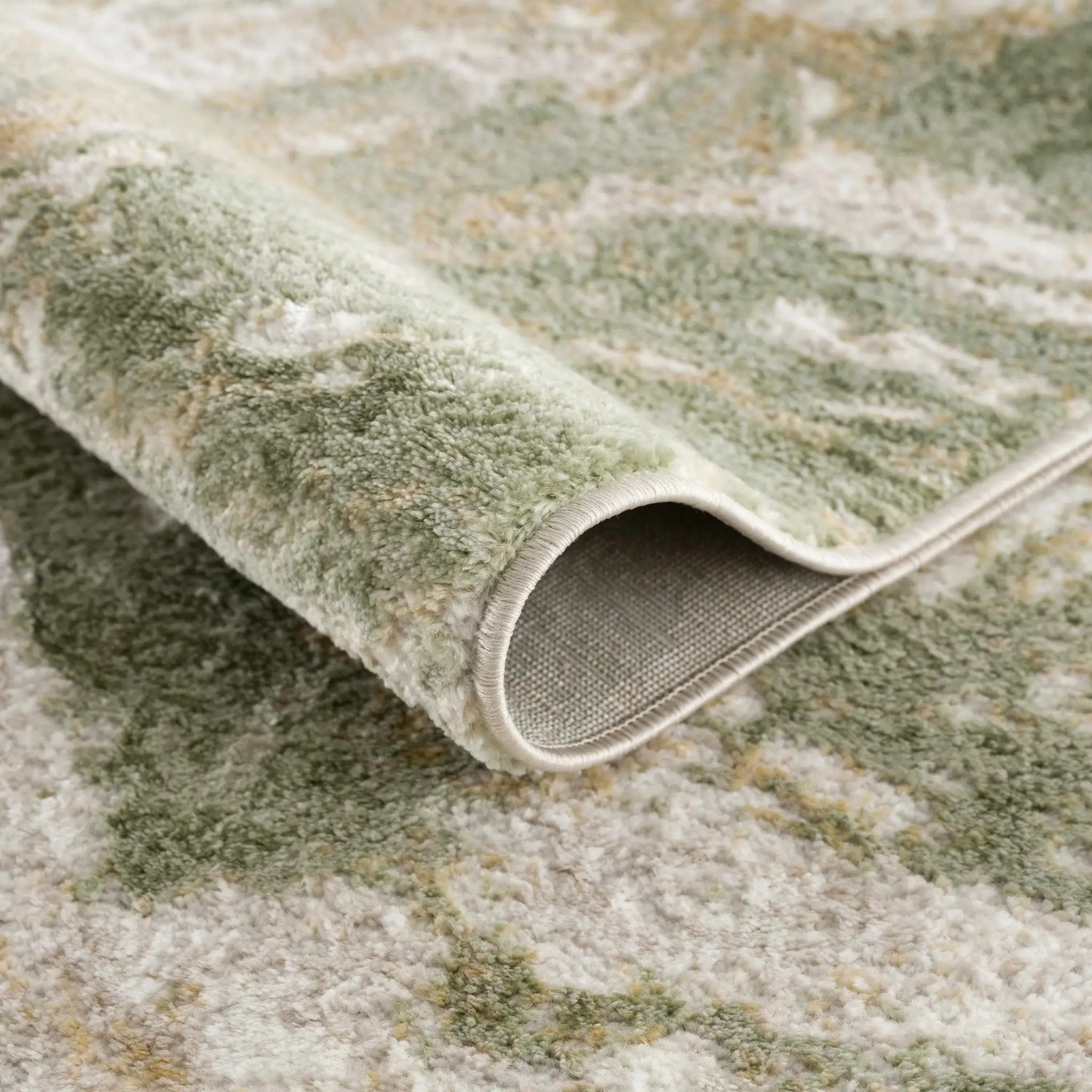 Lively Marble Green Area Rug by Boutique Rugs