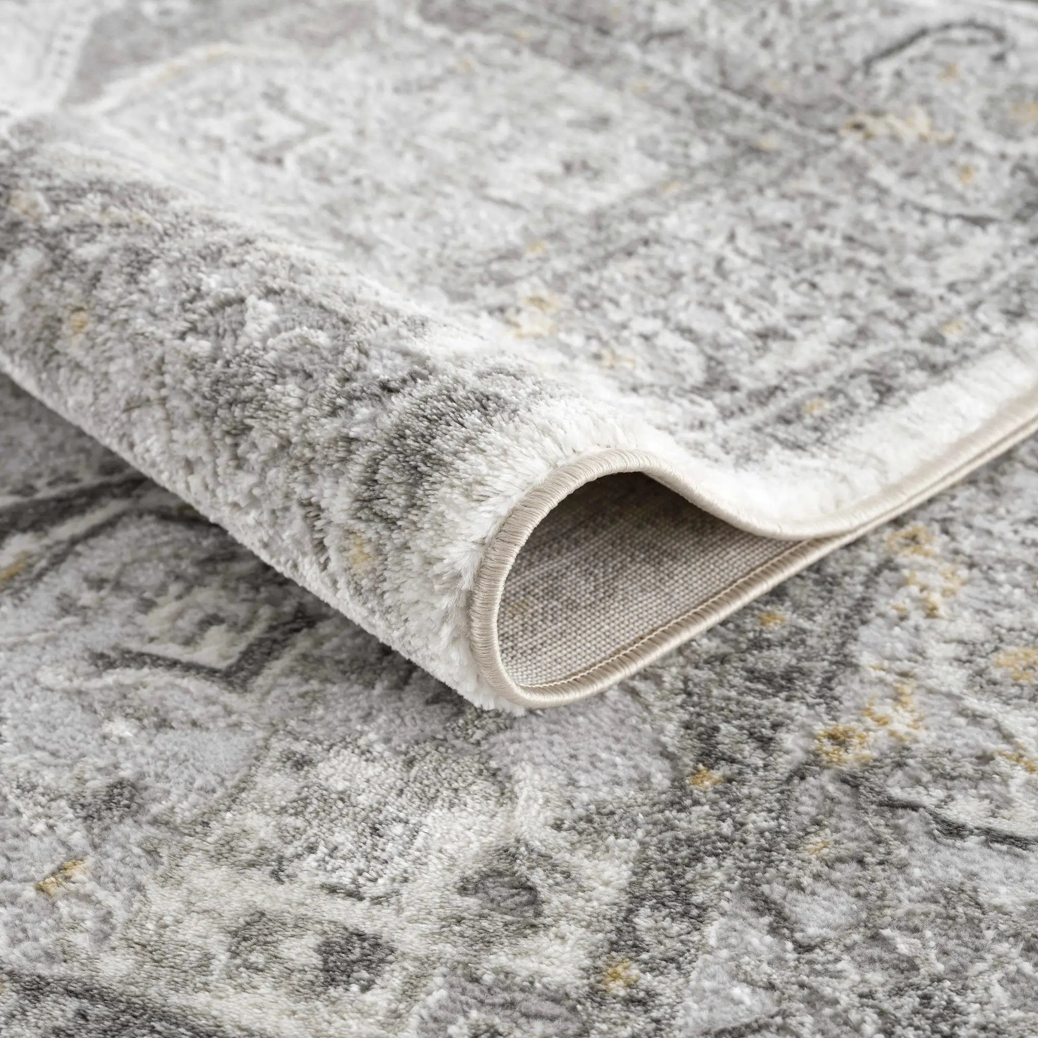 Liverpool Light Gray Area Rug - Clearance by Boutique Rugs