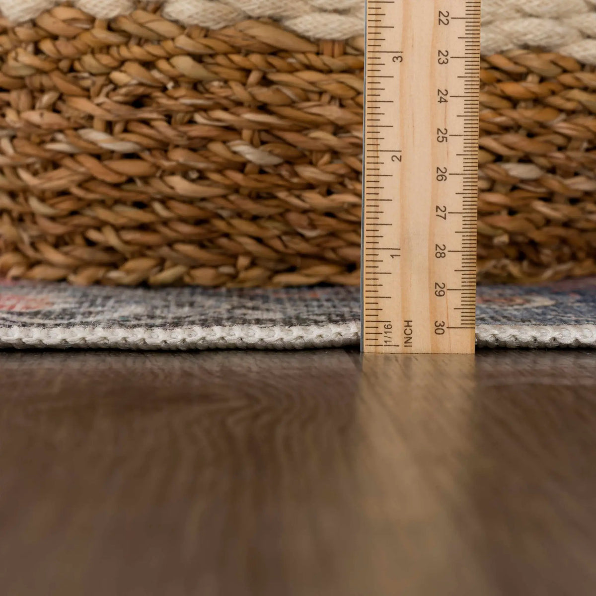 Rosman Distressed Washable Rug, photo 22 of 32