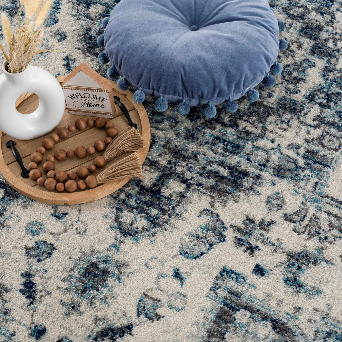 Istanbullu Blue Area Rug - Clearance, photo 9 of 16
