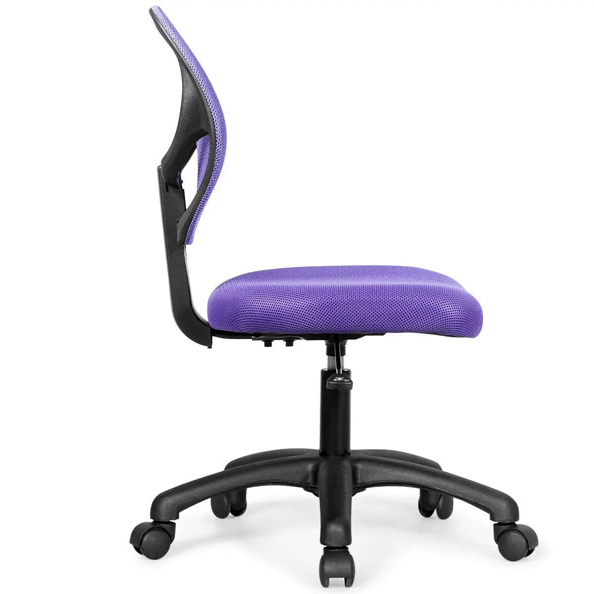 Low-back Computer Task Chair with Adjustable Height and Swivel Casters, photo 13 of 24