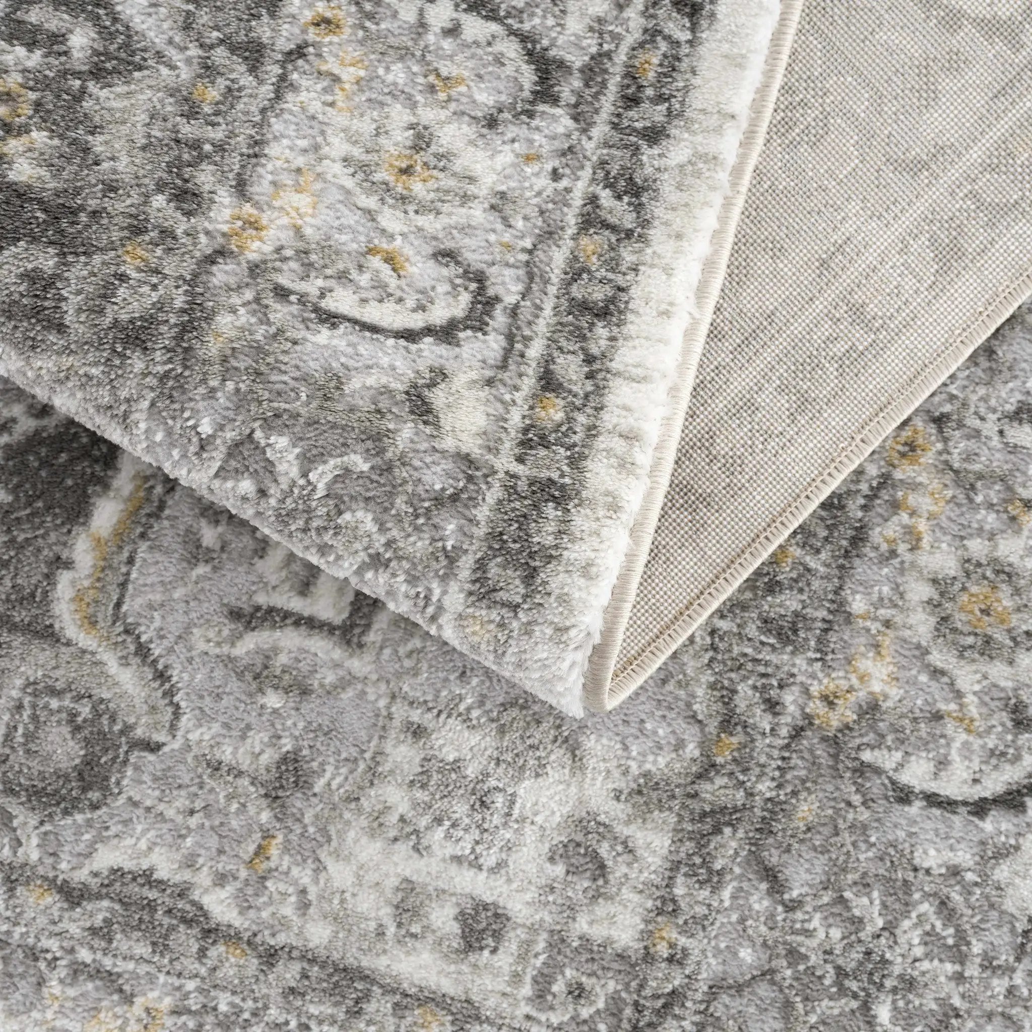 Liverpool Light Gray Area Rug - Clearance by Boutique Rugs