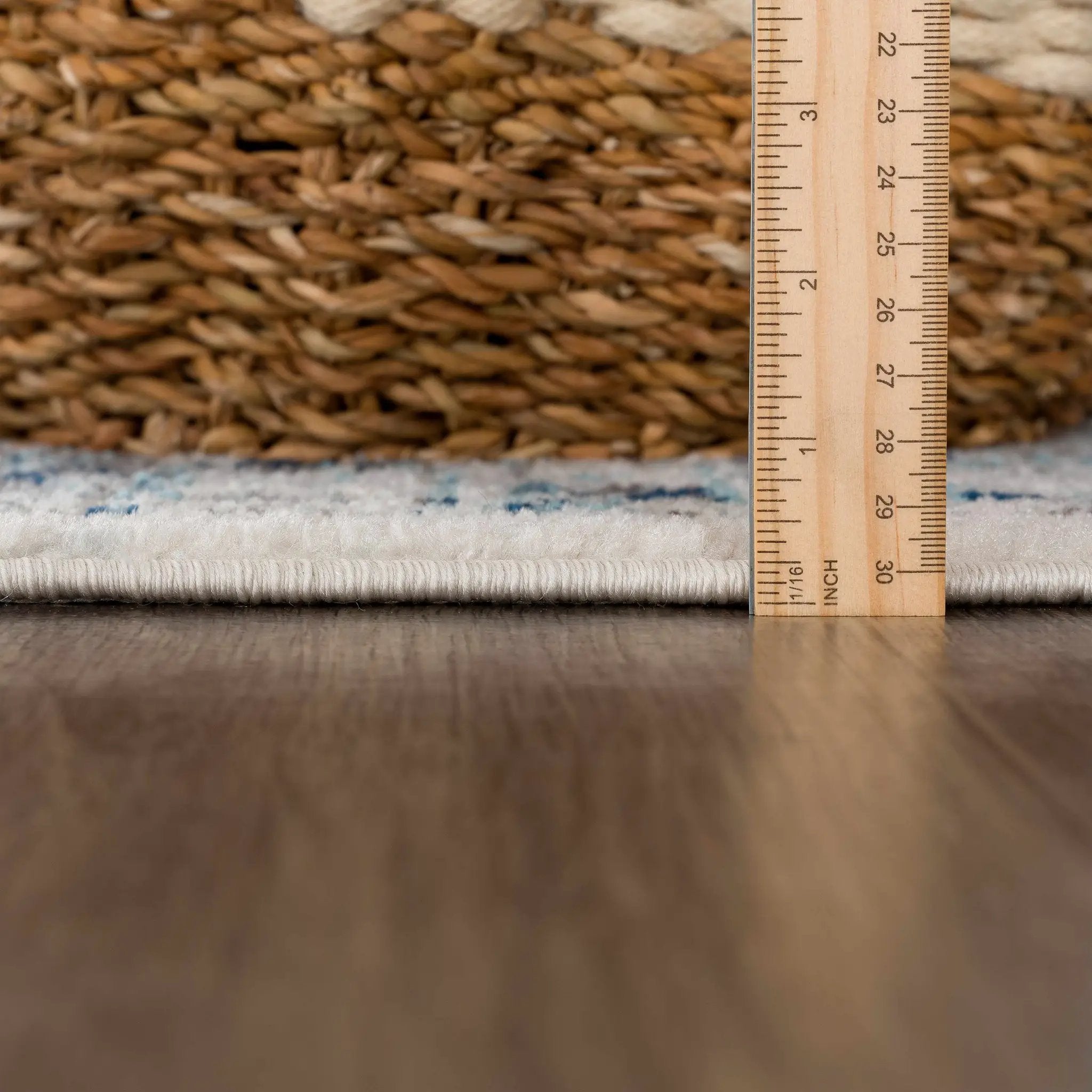 Istanbullu Blue Area Rug - Clearance by Boutique Rugs