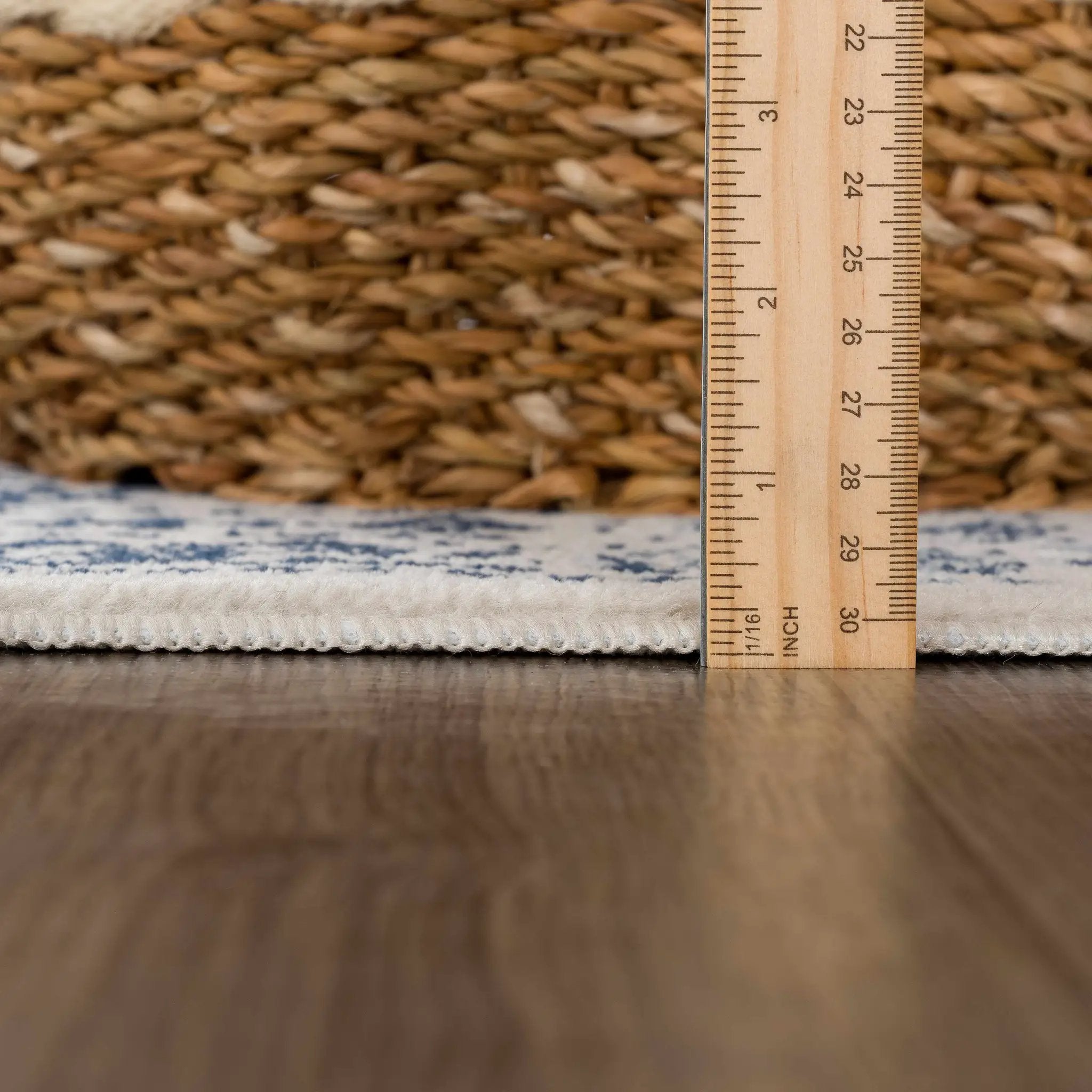 Michie Blue Area Rug - Clearance by Boutique Rugs