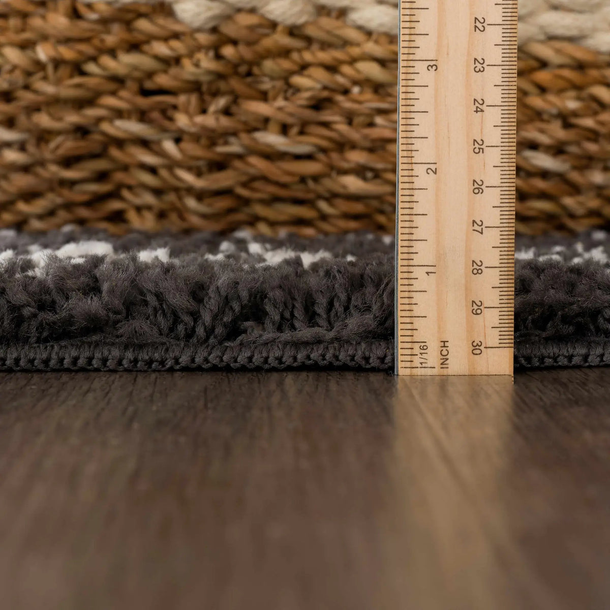 Thetford Black Berber Shag Rug - Clearance, photo 18 of 20