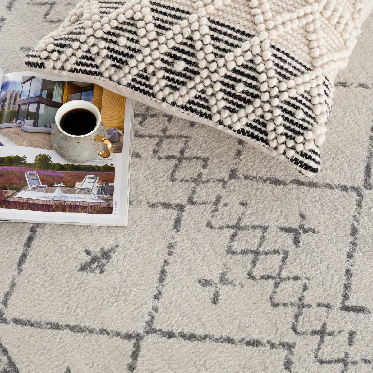 Newville Moroccan Trellis Rug - Clearance, photo 17 of 19