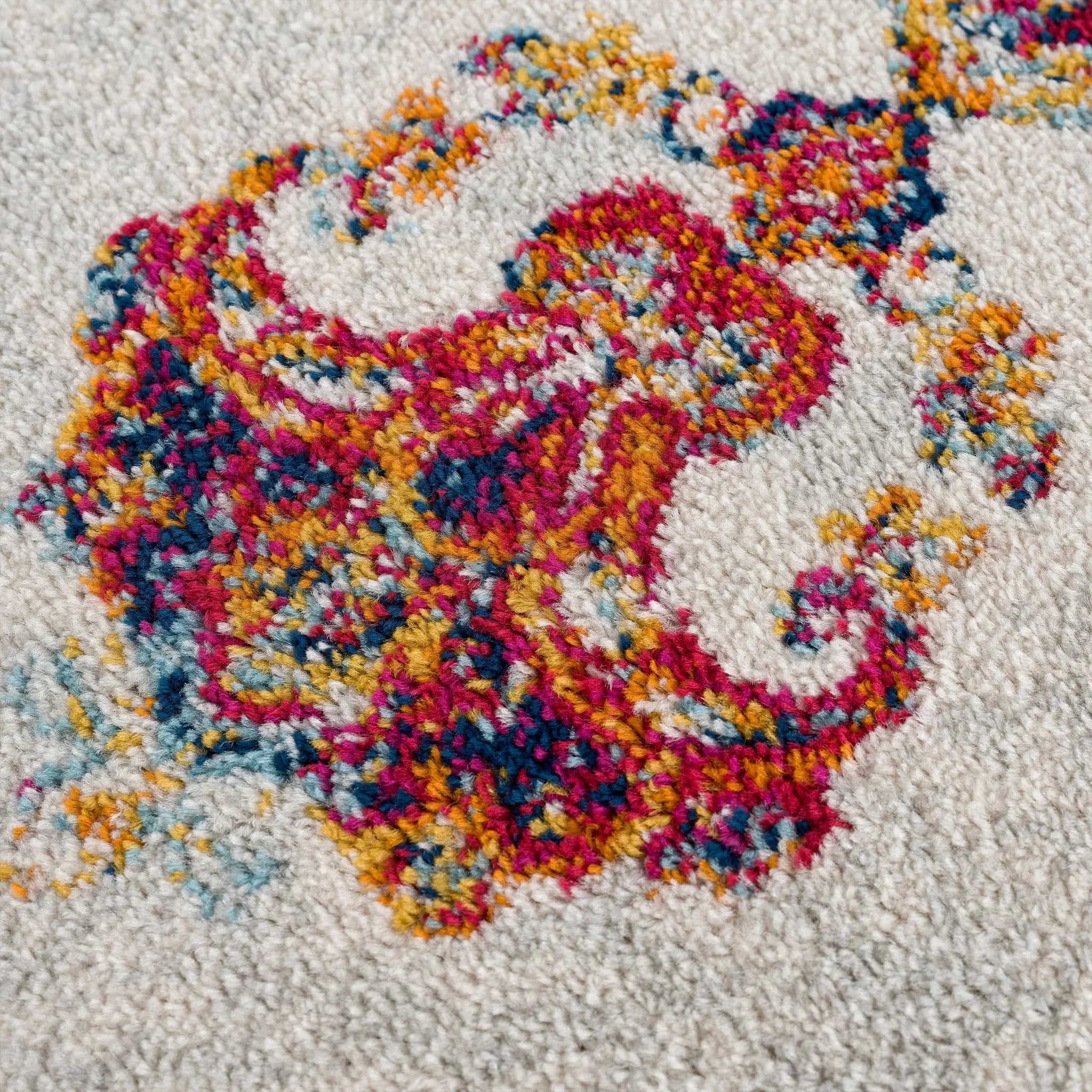 Istanbul Orange Area Rug - Clearance by Boutique Rugs