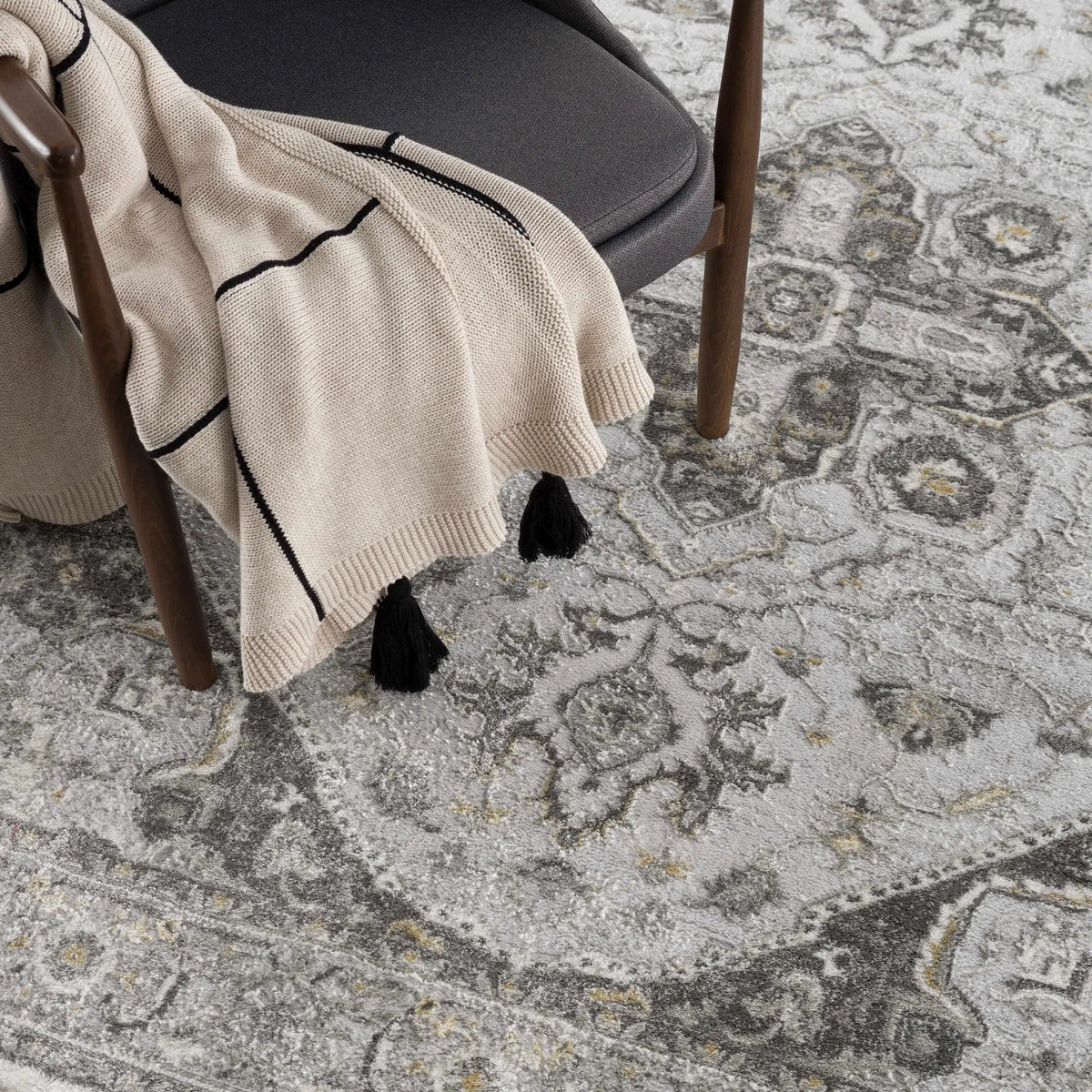 Liverpool Light Gray Area Rug - Clearance, photo 10 of 13